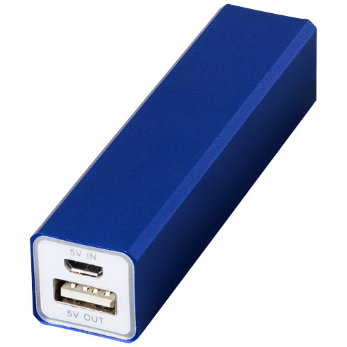 Batterie de secours publicitaire Volt 2200 mAh Bleu royal